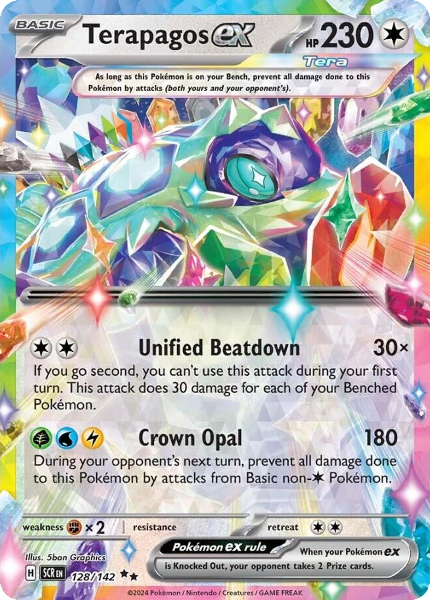 Terapagos ex 128/142 Stellar Crown