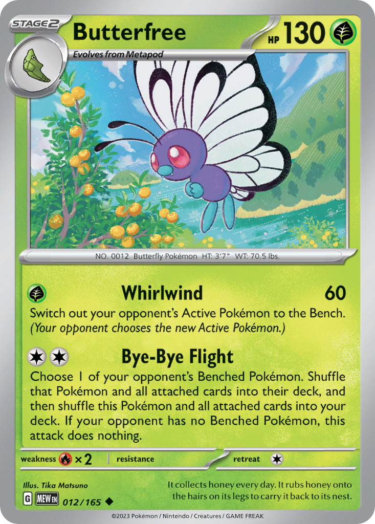 Butterfree 12/165 151