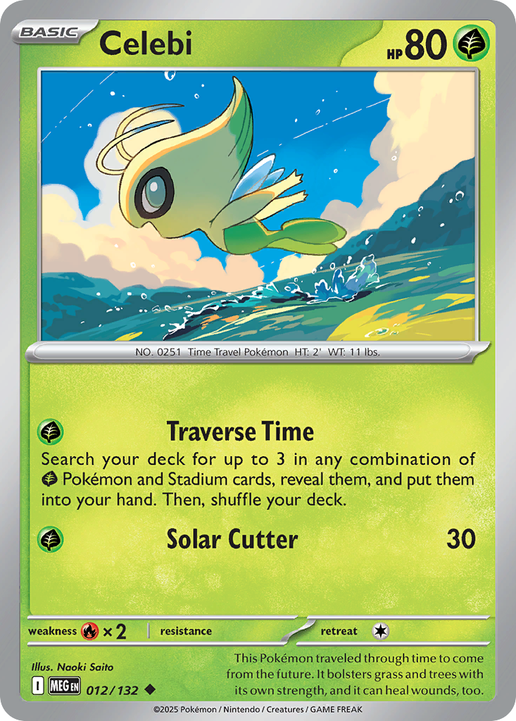 Celebi 12/132 Mega Evolution