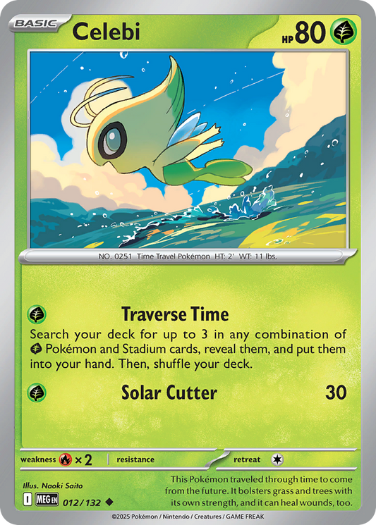 Celebi 12/132 Mega Evolution