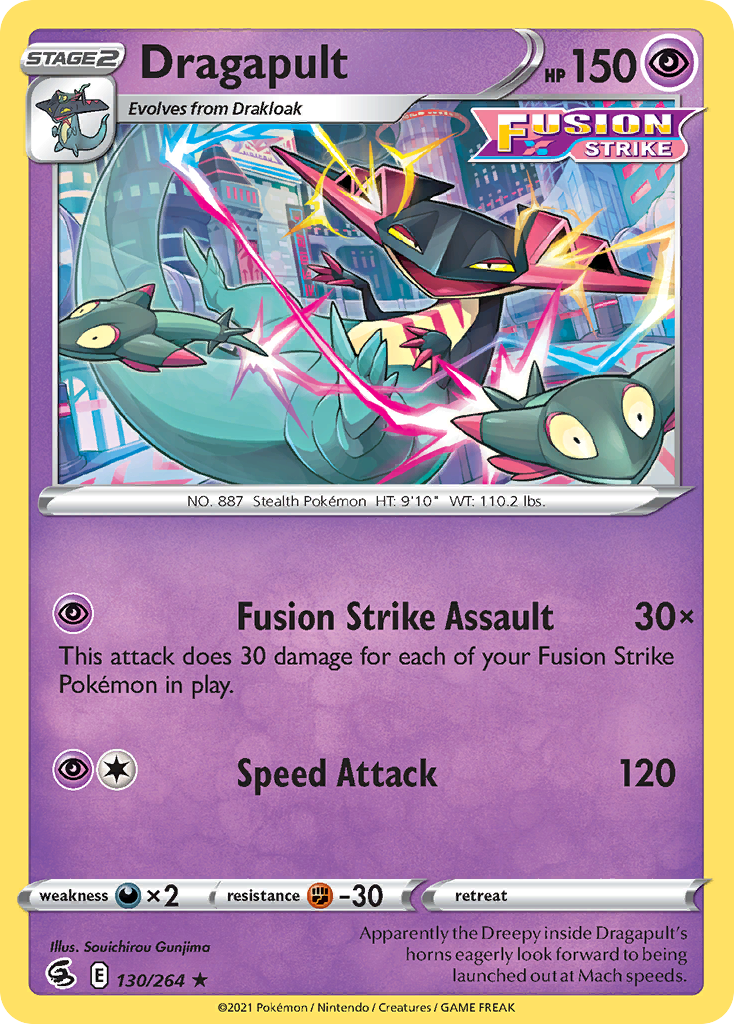 Dragapult 130/264 Fusion Strike
