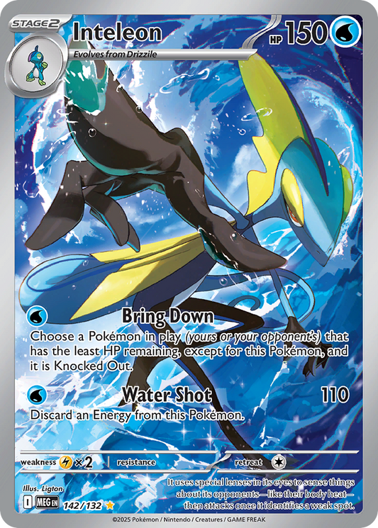 Inteleon 142/132 Mega Evolution