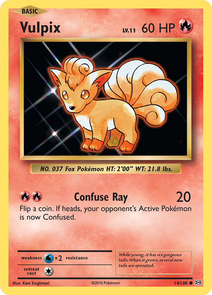 Vulpix 14/108 Evolutions
