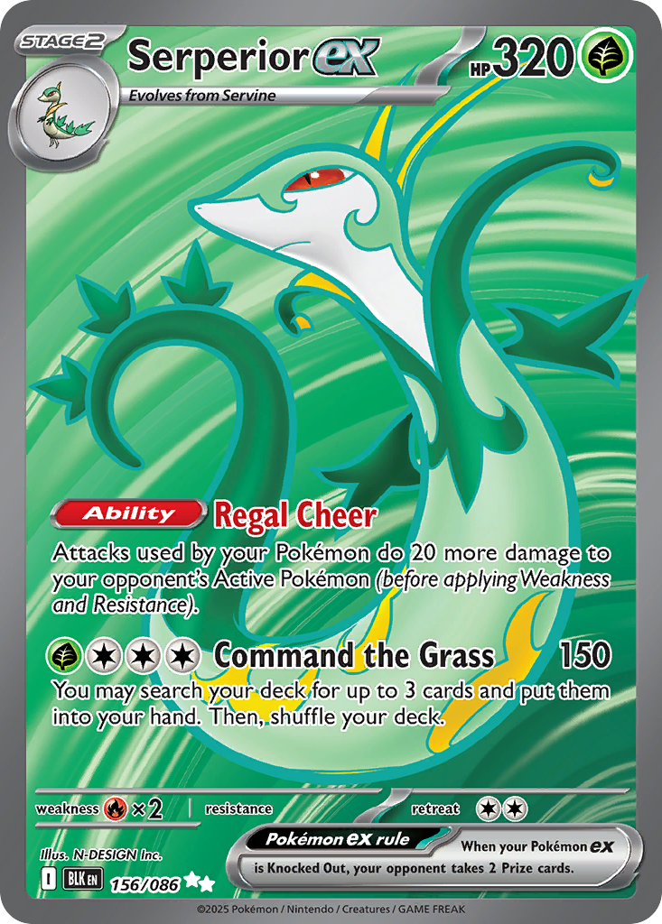 Serperior ex 156/86 Black Bolt