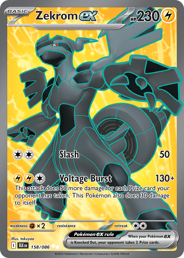 Zekrom ex 158/86 Black Bolt