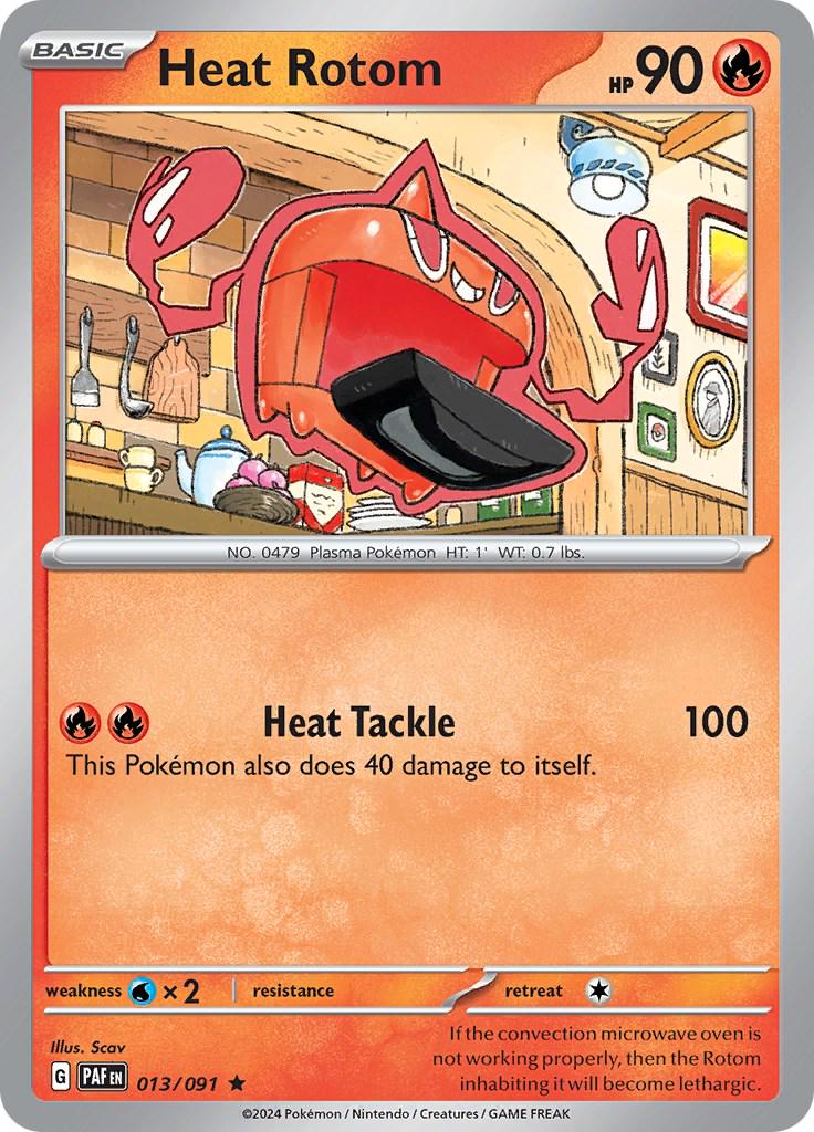 Heat Rotom 13/91 Paldean Fates