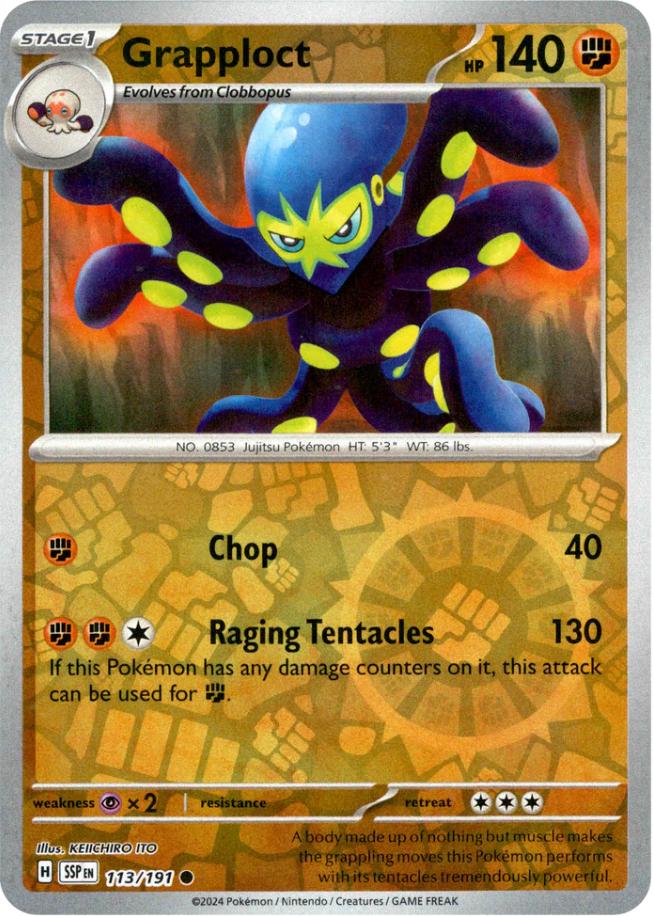 Grapploct 113/191 Surging Sparks