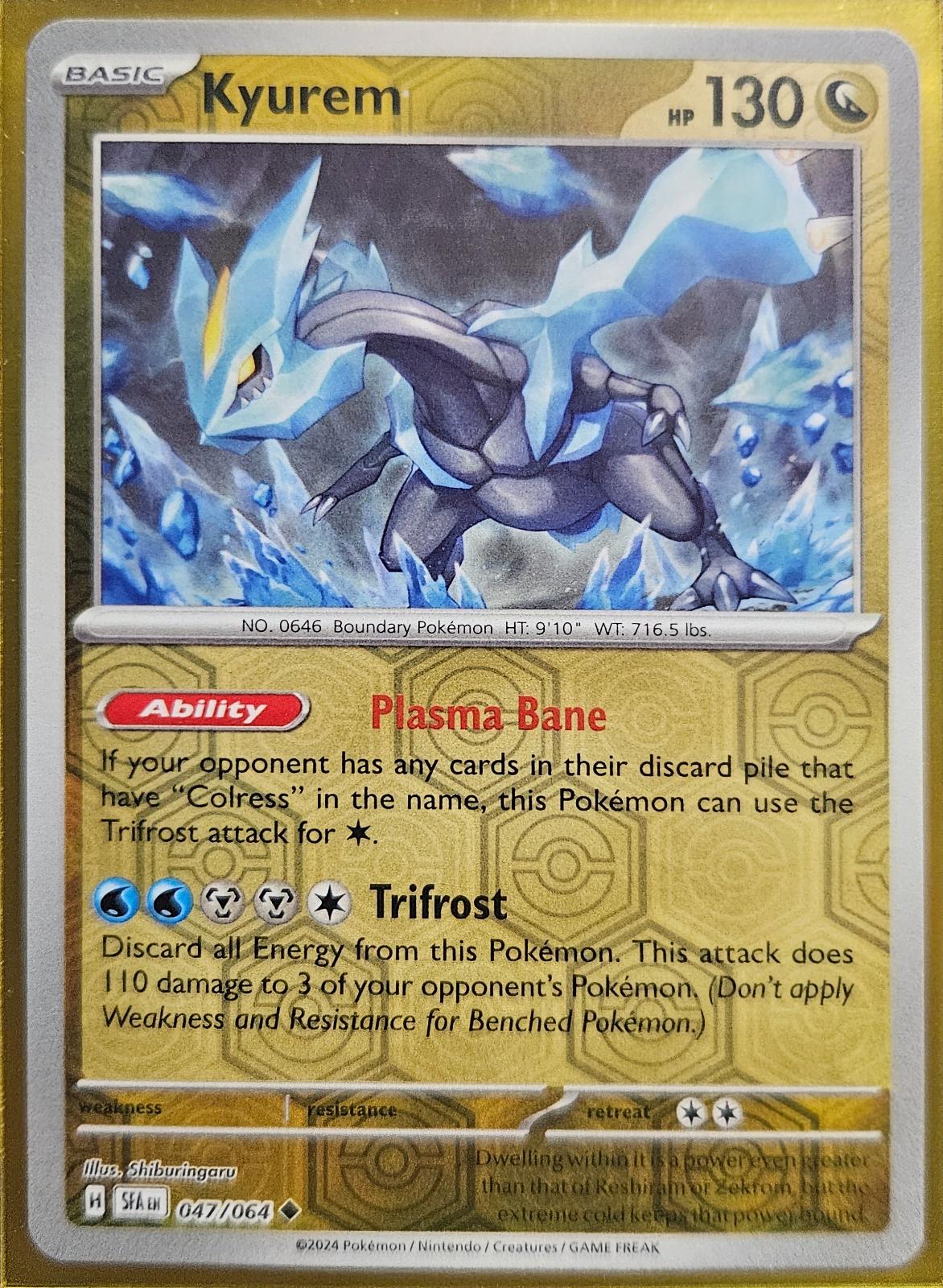 Kyurem 47/64 Shrouded Fable