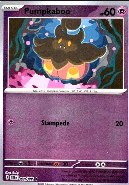 Pumpkaboo 40/86 Chaos Rising