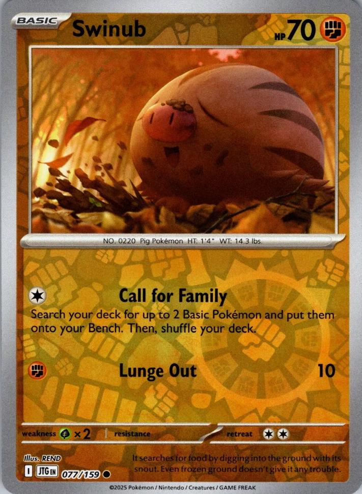 Swinub 77/159 Journey Together
