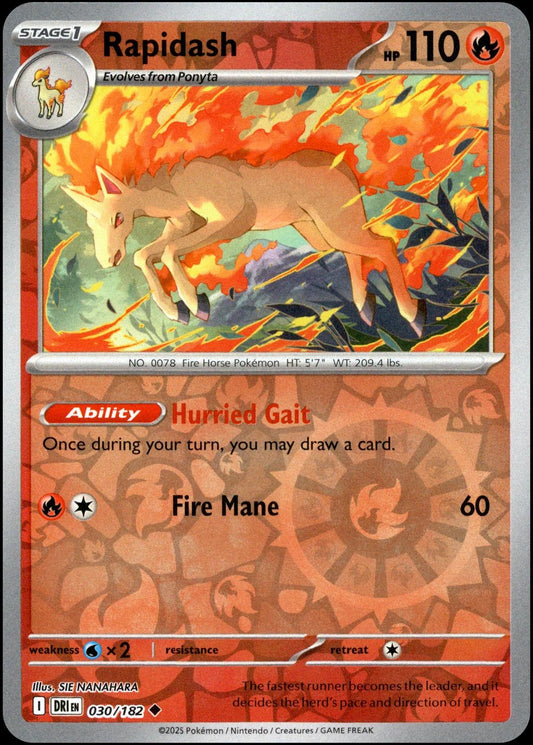 Rapidash 30/182 Destined Rivals