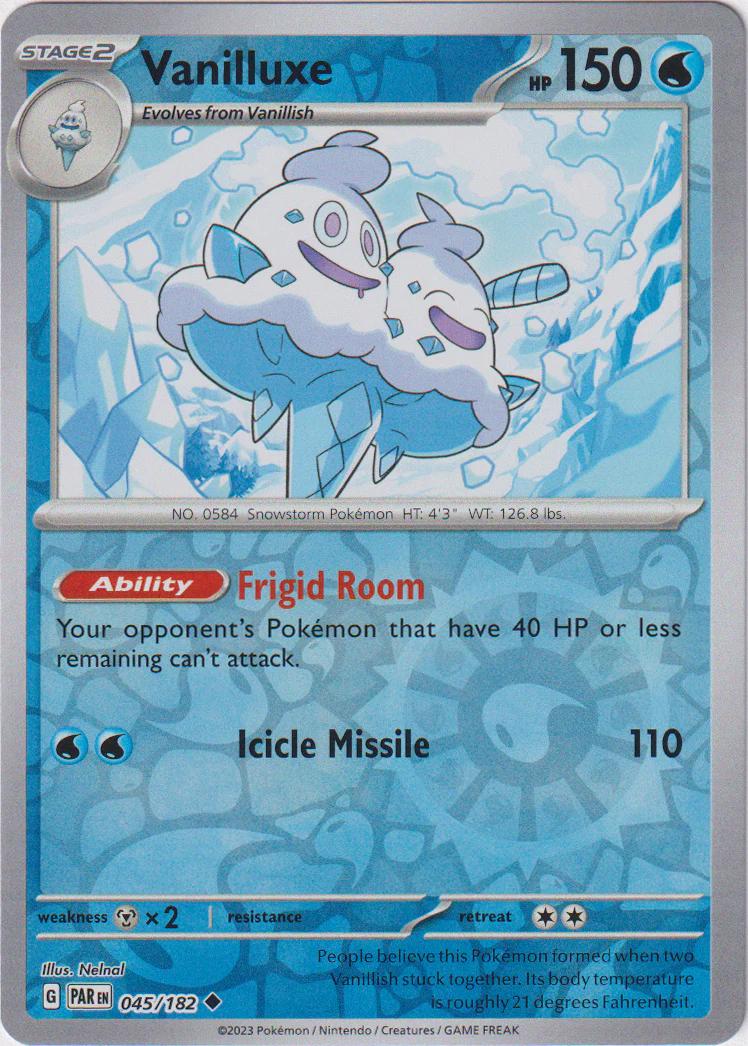 Vanilluxe 45/182 Paradox Rift