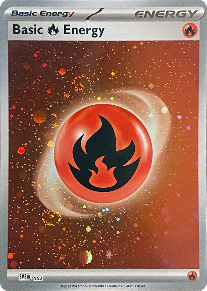 Basic Fire Energy 2/16 Scarlet & Violet Energies