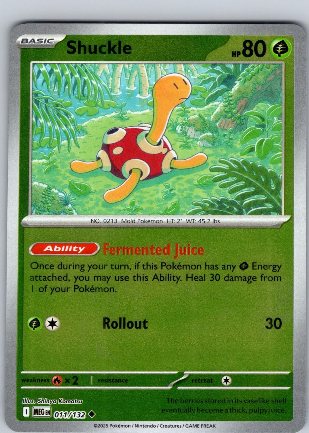 Shuckle 11/132 Mega Evolution