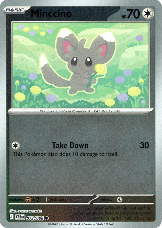 Minccino 72/86 Chaos Rising