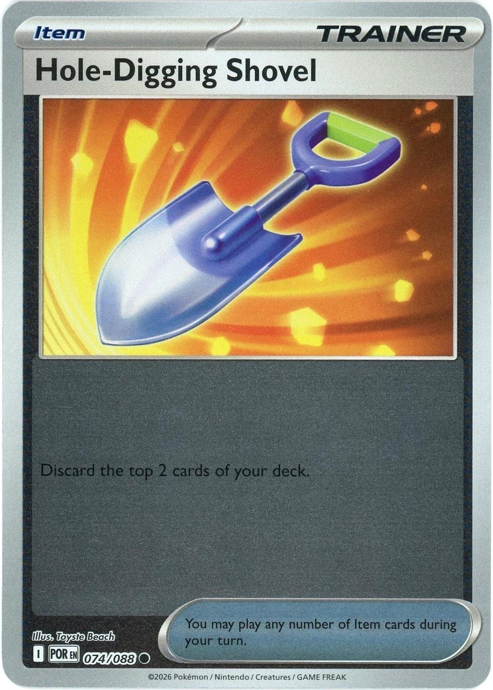 Hole-Digging Shovel 74/88 Perfect Order