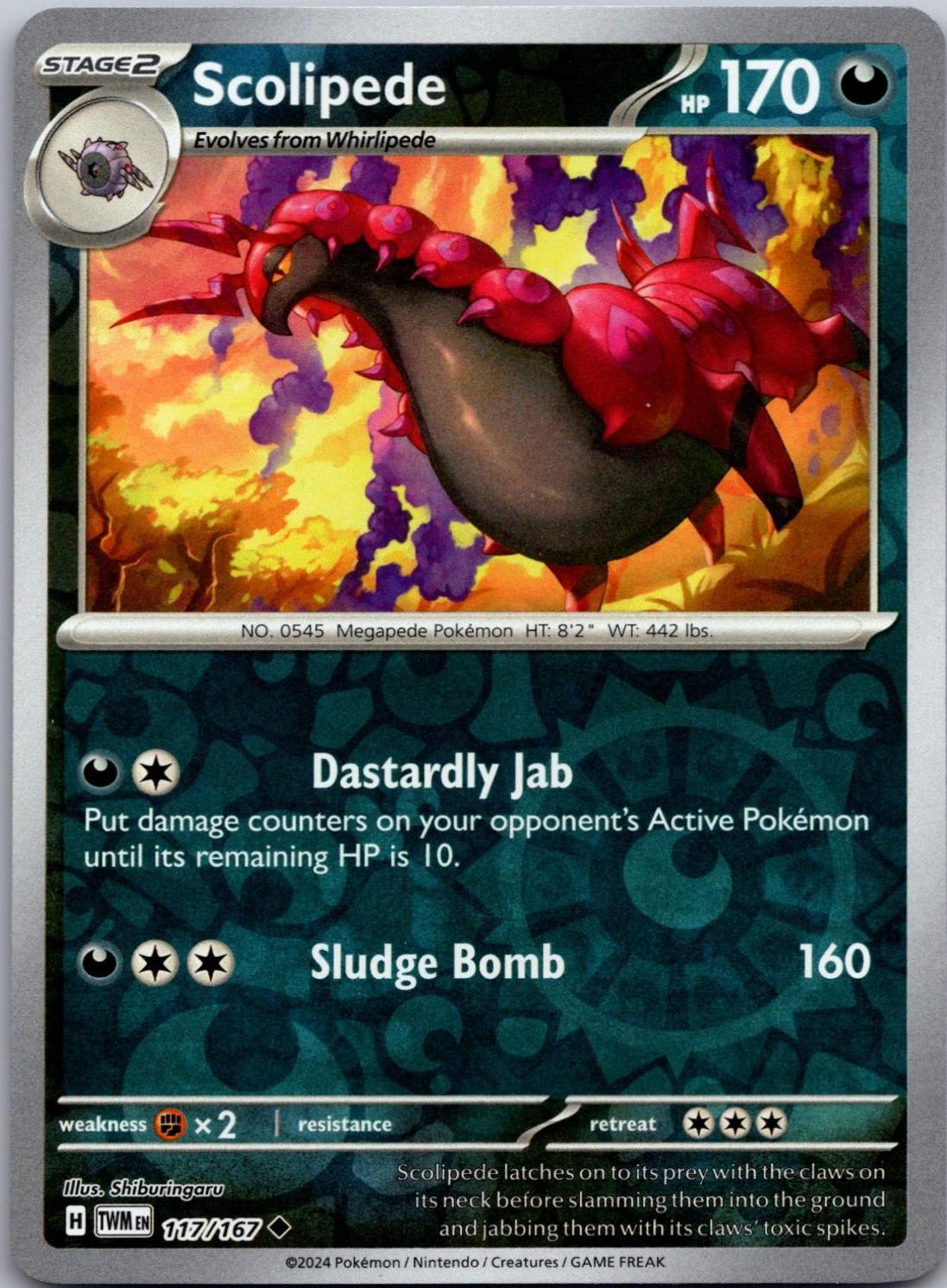 Scolipede 117/167 Twilight Masquerade