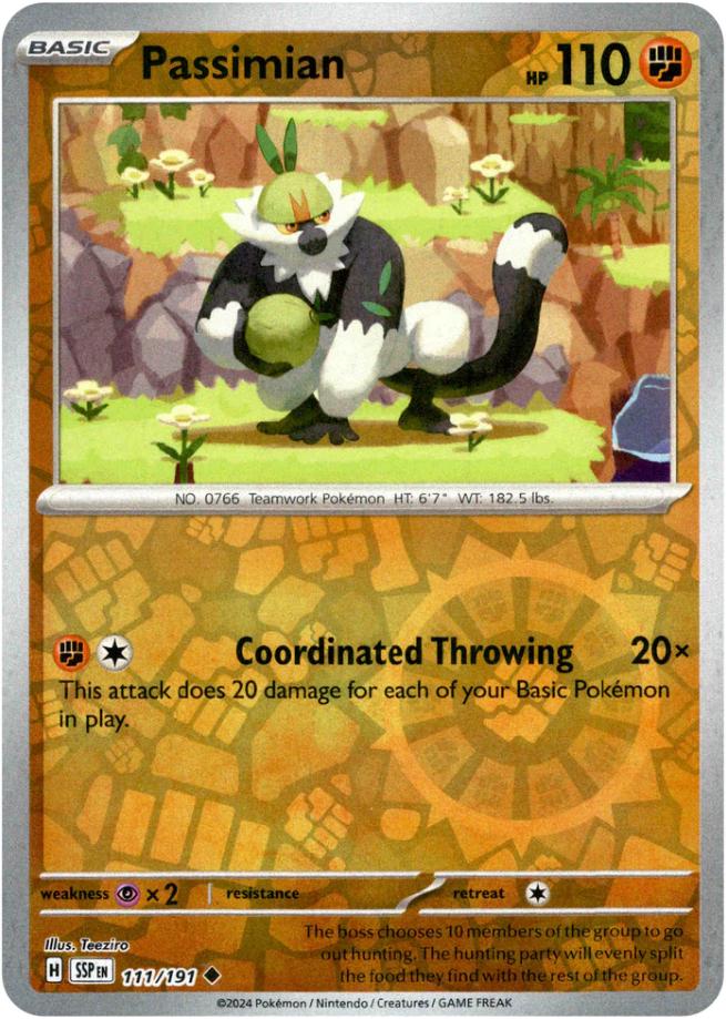 Passimian 111/191 Surging Sparks