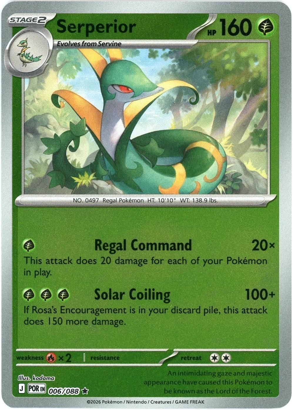 Serperior 6/88 Perfect Order