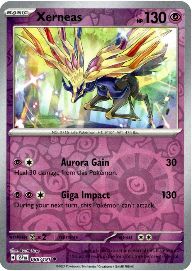Xerneas 88/191 Surging Sparks
