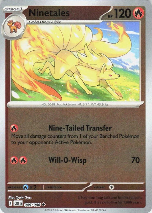 Ninetales 9/86 Chaos Rising