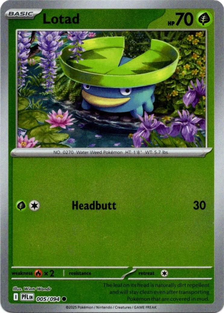 Lotad 5/94 Phantasmal Flames