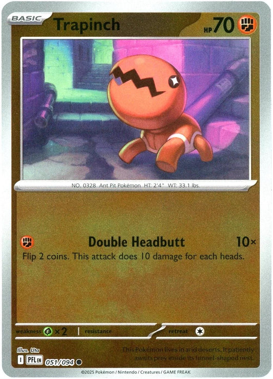 Trapinch 51/94 Phantasmal Flames