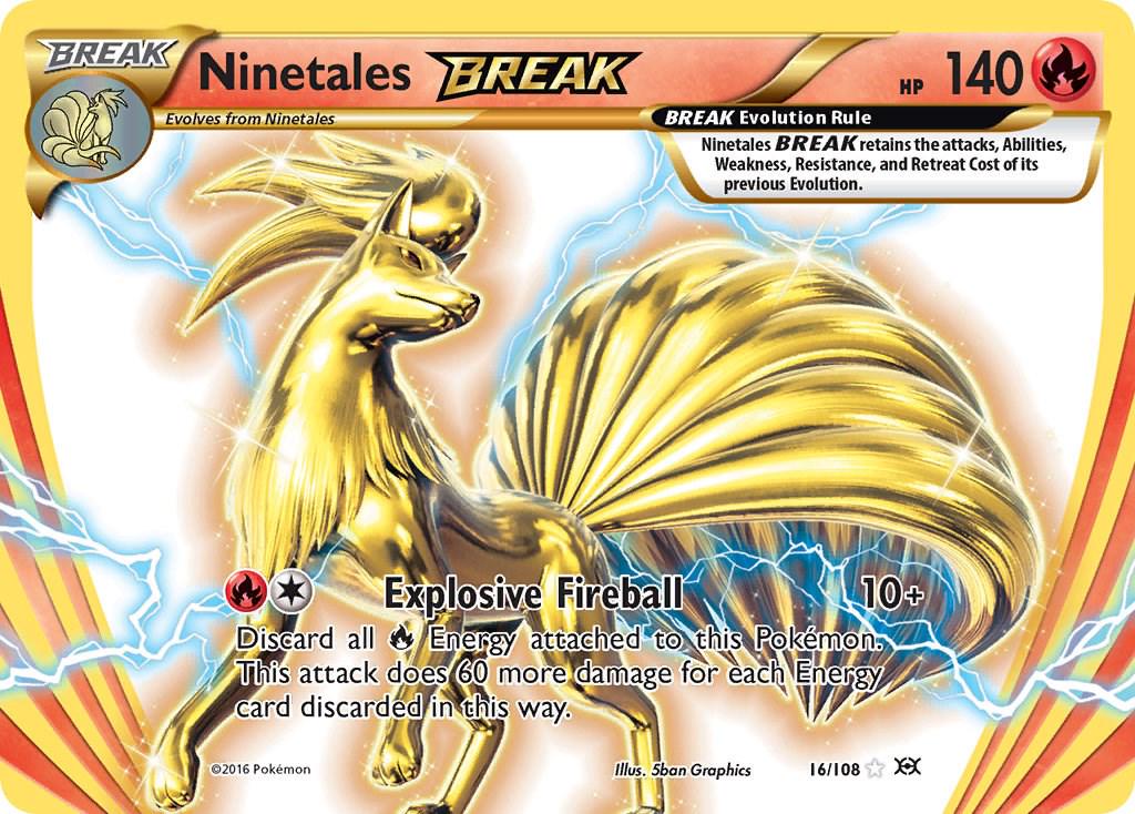 Ninetales BREAK 16/108 Evolutions