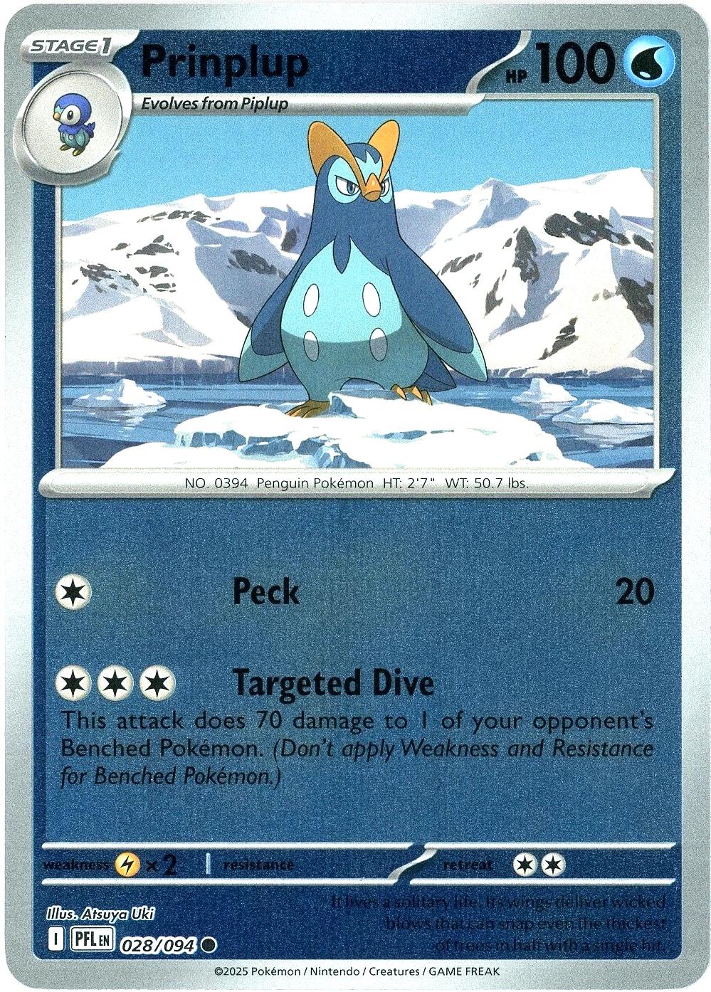 Prinplup 28/94 Phantasmal Flames