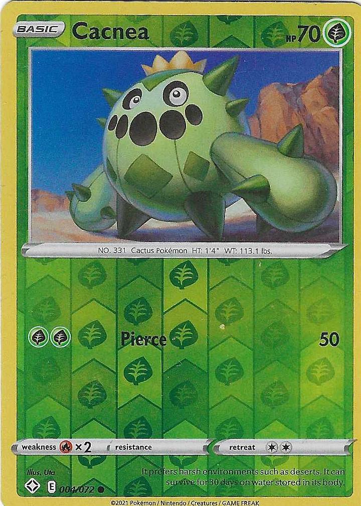 Cacnea 4/72 Shining Fates