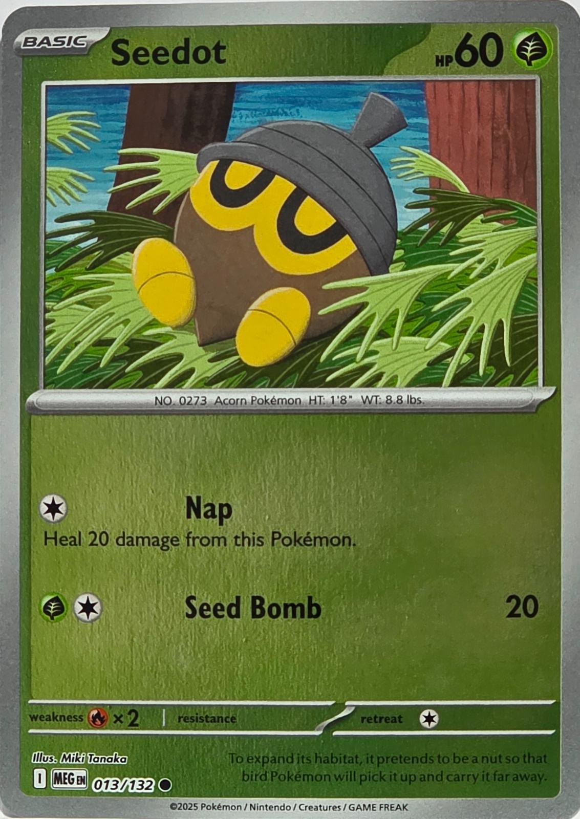 Seedot 13/132 Mega Evolution
