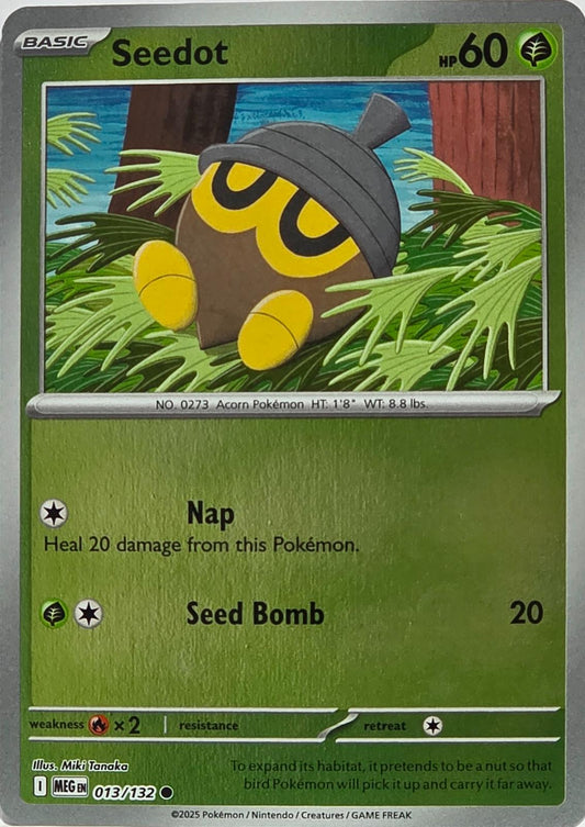 Seedot 13/132 Mega Evolution