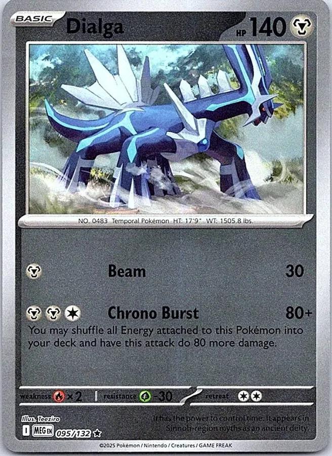 Dialga 95/132 Mega Evolution