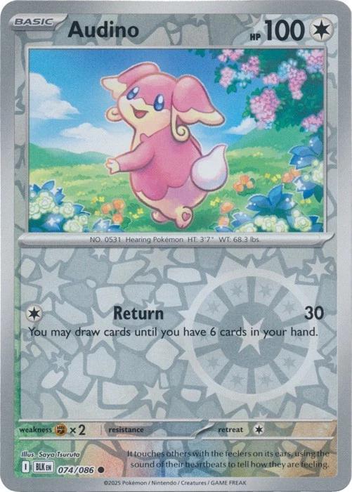 Audino 74/86 Black Bolt
