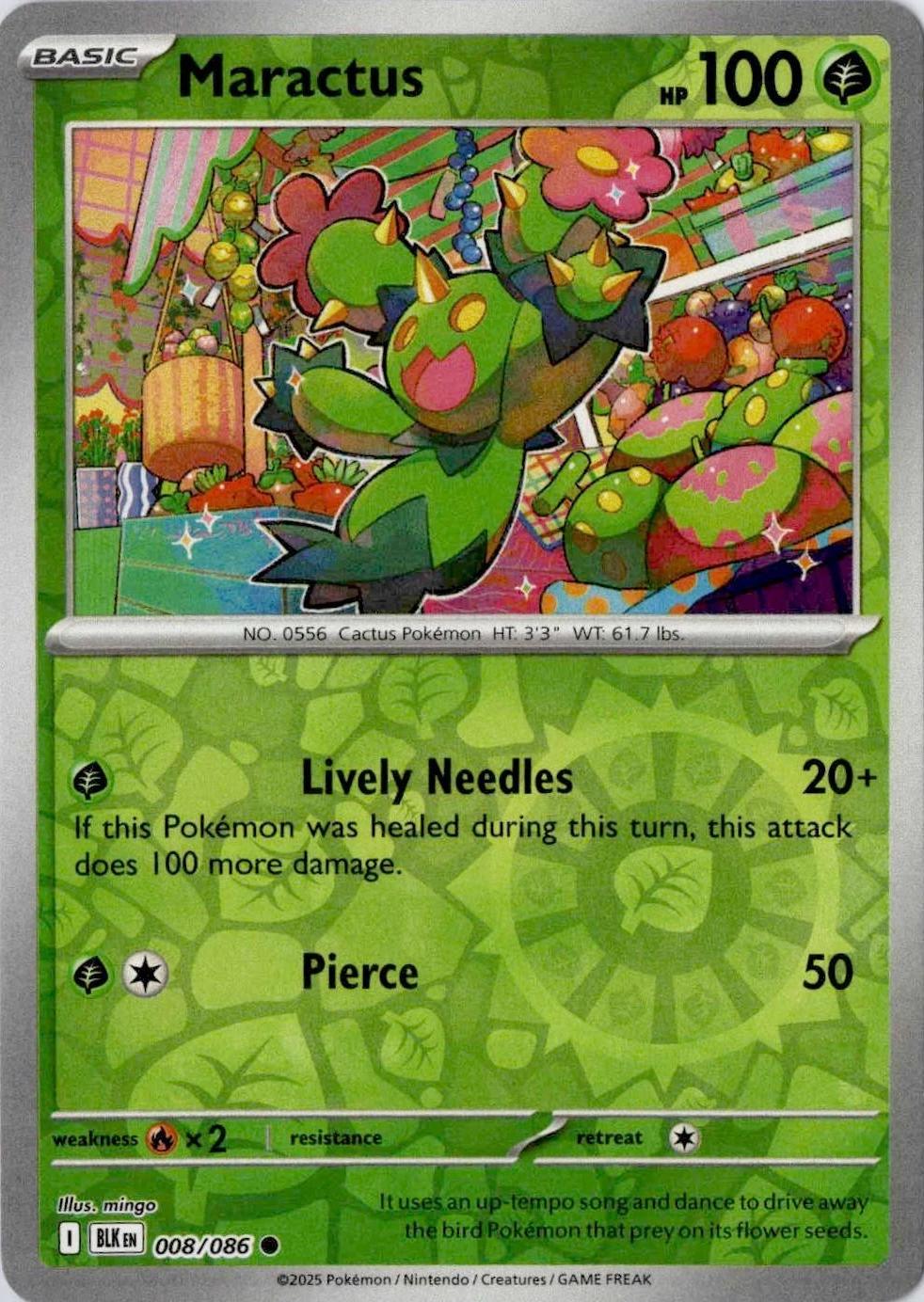 Maractus 8/86 Black Bolt