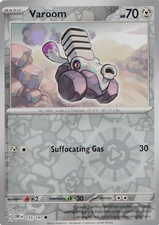 Varoom 155/197 Obsidian Flames