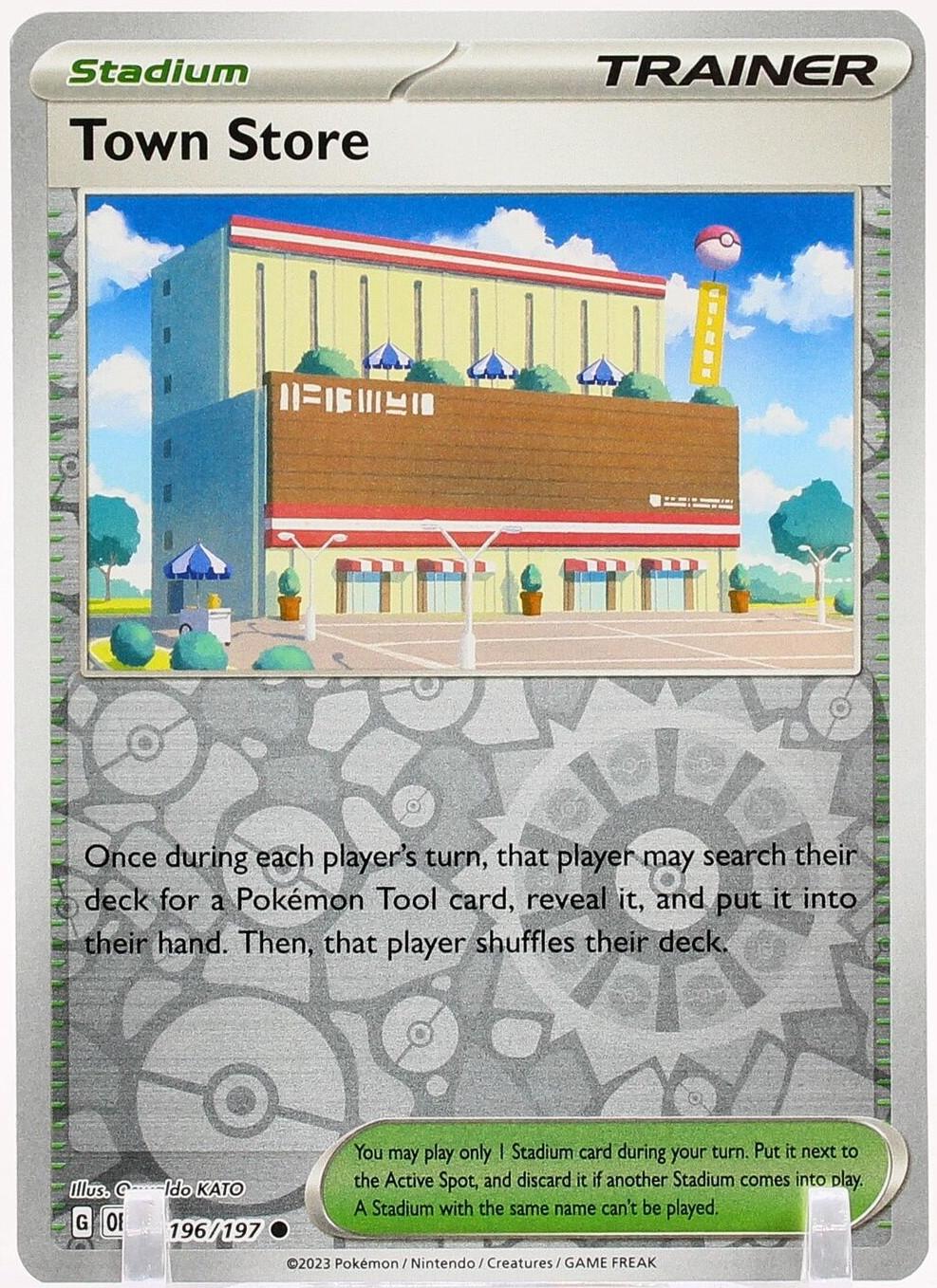 Town Store 196/197 Obsidian Flames