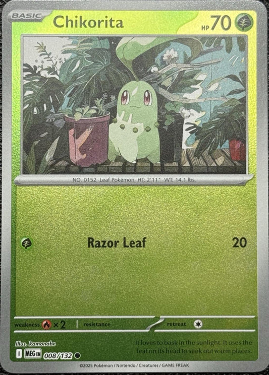 Chikorita 8/132 Mega Evolution