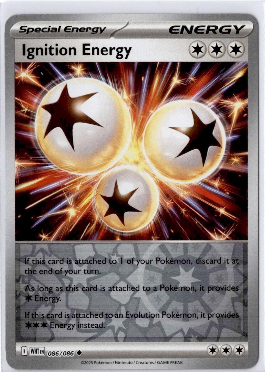 Ignition Energy 86/86 White Flare