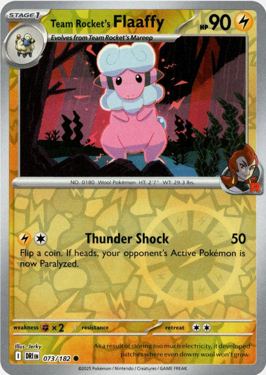Team Rocket's Flaaffy 73/182 Destined Rivals