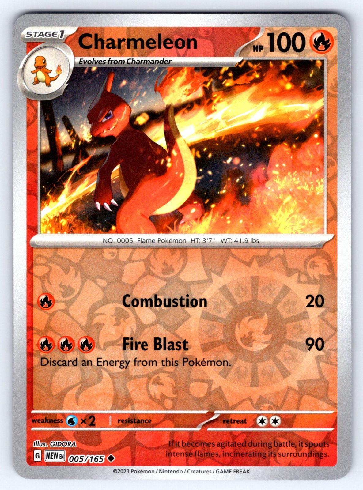 Charmeleon 5/165 151
