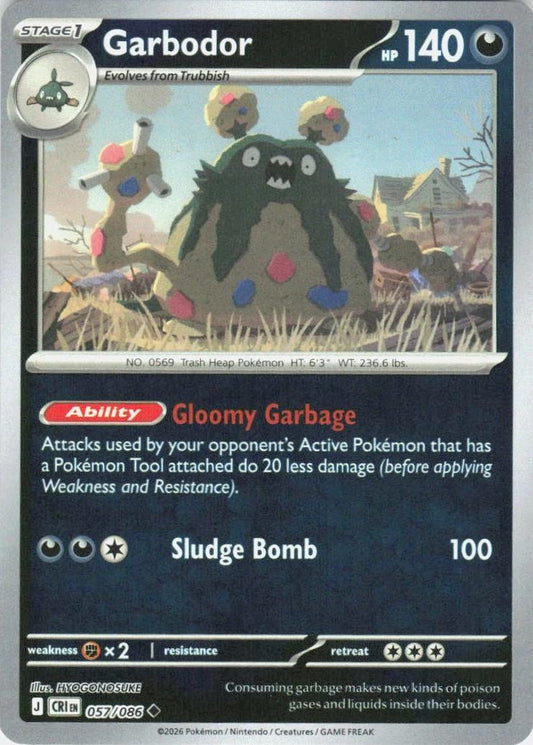 Garbodor 57/86 Chaos Rising