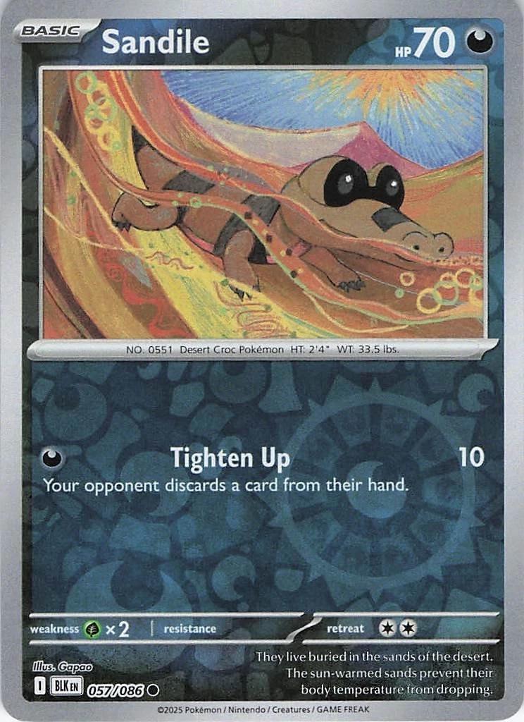 Sandile 57/86 Black Bolt