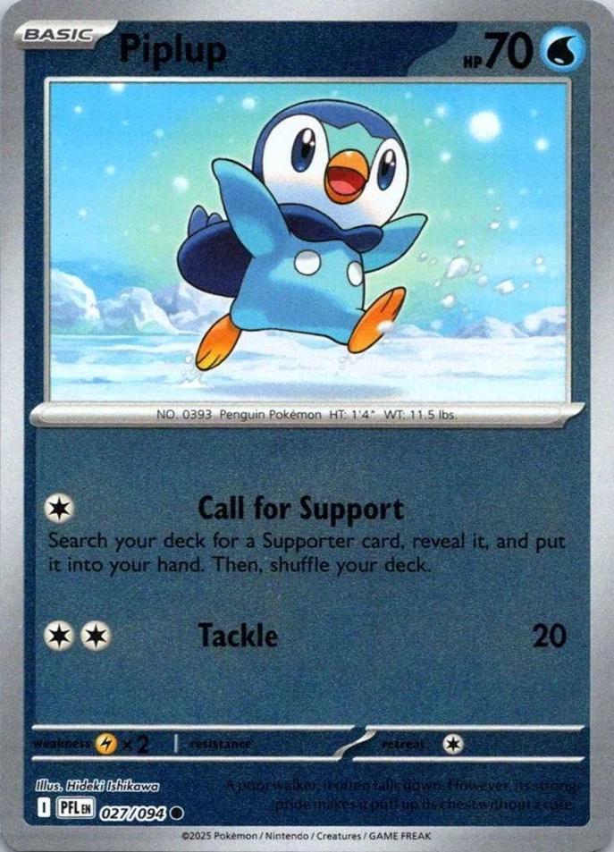Piplup 27/94 Phantasmal Flames