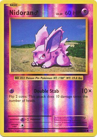 Nidoran ♂ 43/108 Evolutions