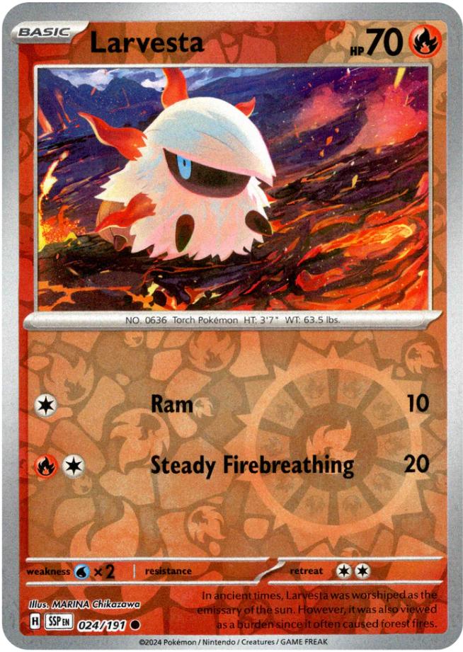 Larvesta 24/191 Surging Sparks