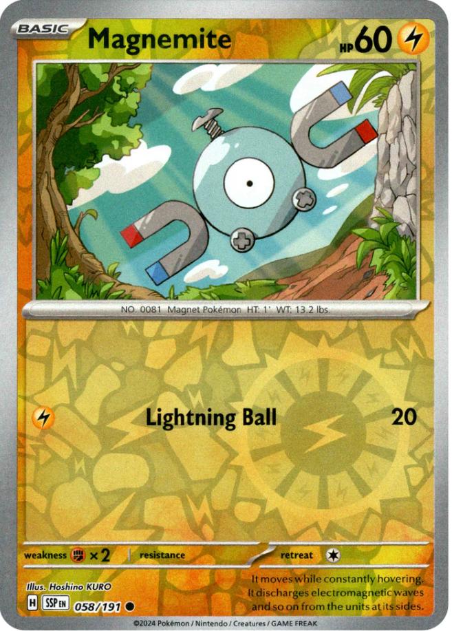 Magnemite 58/191 Surging Sparks