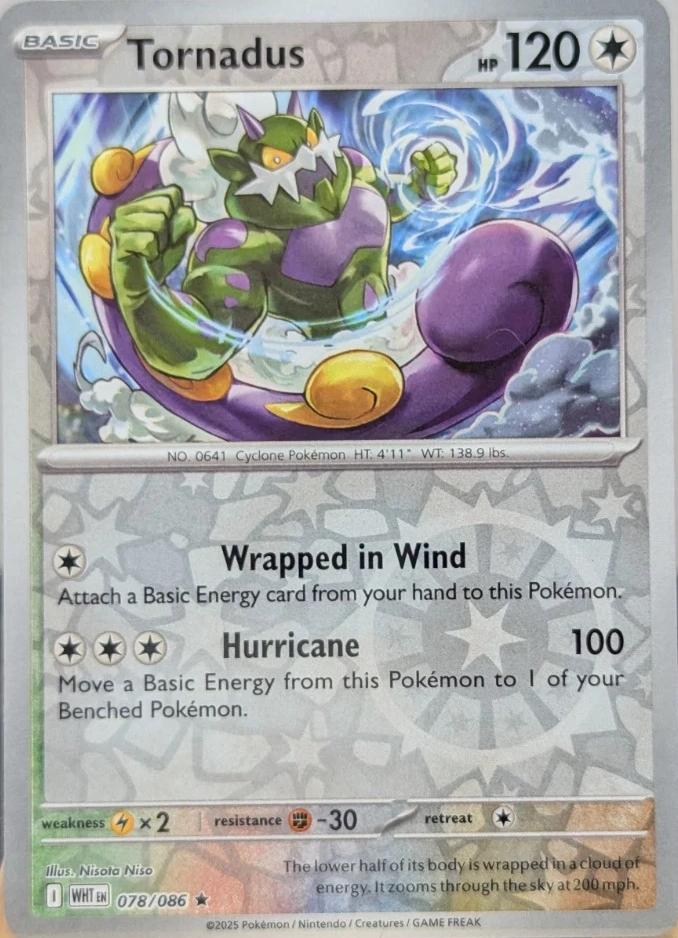 Tornadus 78/86 White Flare