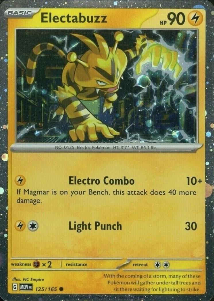 Electabuzz 125/165 151