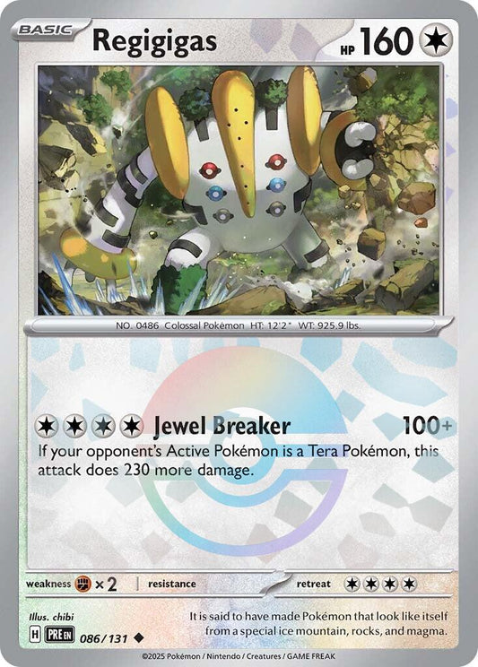 Regigigas 86/131 Prismatic Evolutions